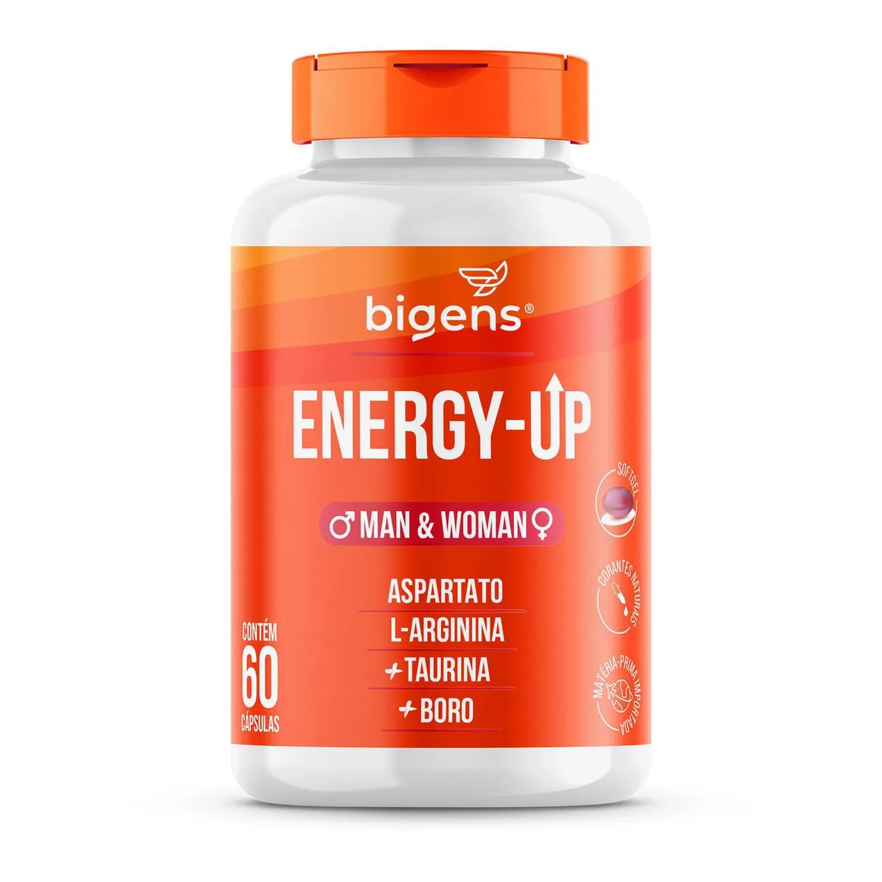 Bigens Energy Up 60 Cápsulas