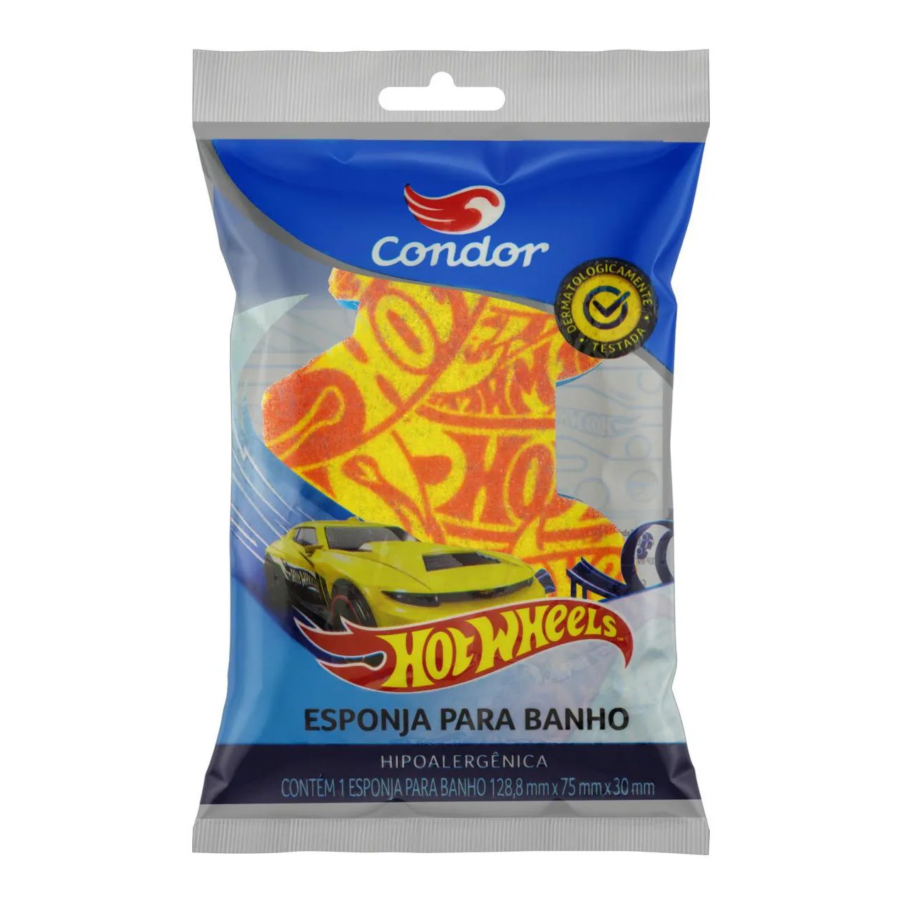 Esponja para Banho Hot Wheels Condor