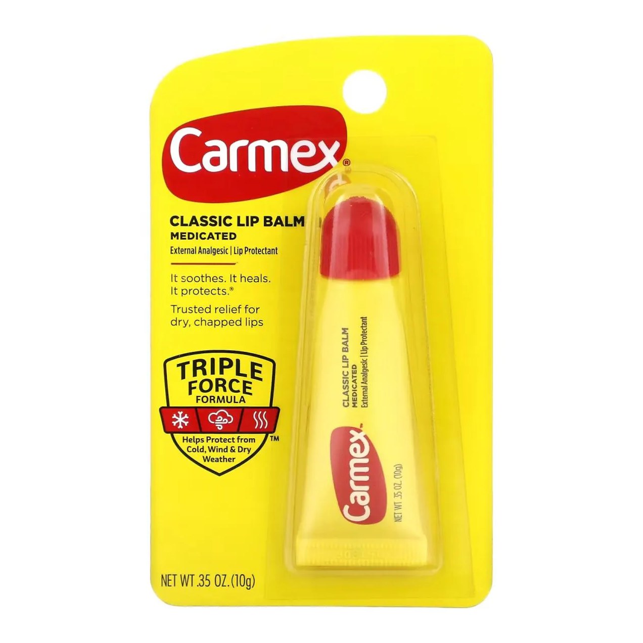 Bálsamo Labial Lip Balm Clássico 10g - Carmex