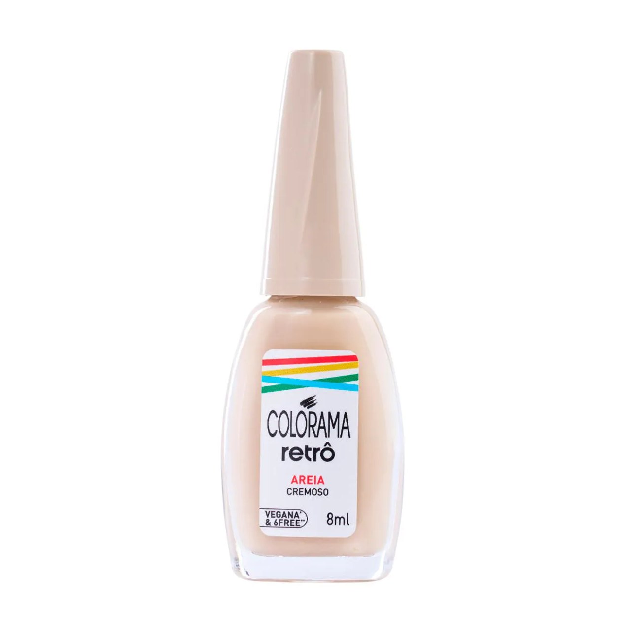 Esmalte Cremoso Colorama Retrô 8ml - Areia