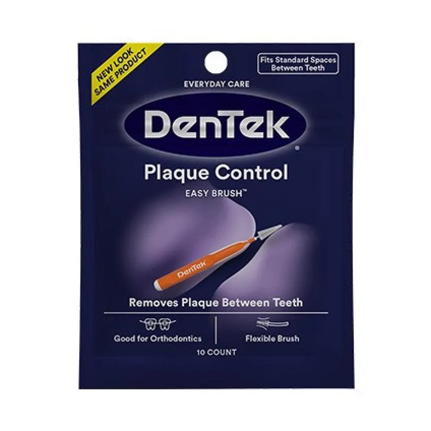 Escova Dentek EasyBrush Padrão 10un