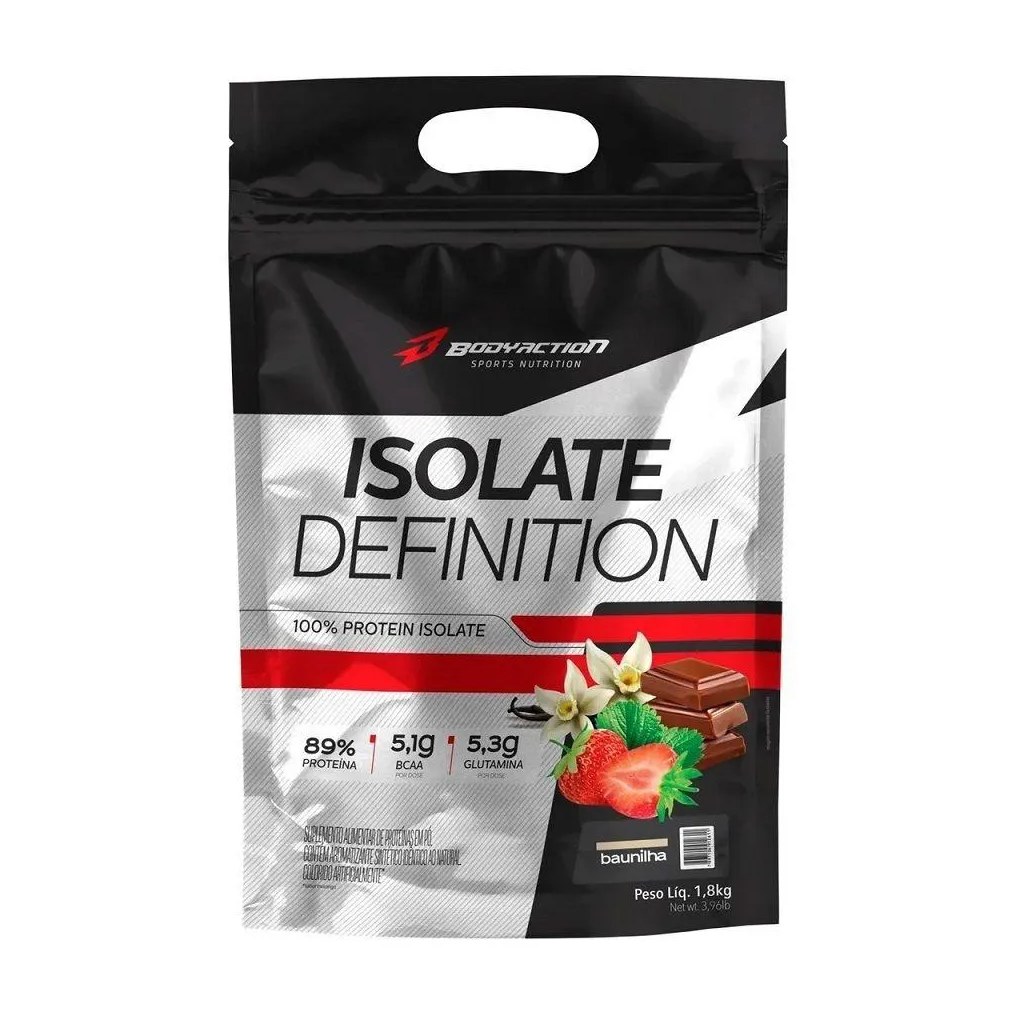 Isolate Definition Refil (1,8kg) - Sabor: Baunilha