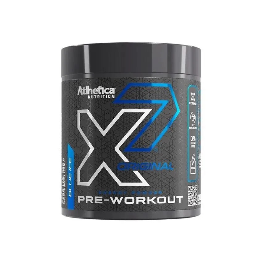 X7 Original Pre - Workout (300g) - Sabor: Blue Ice