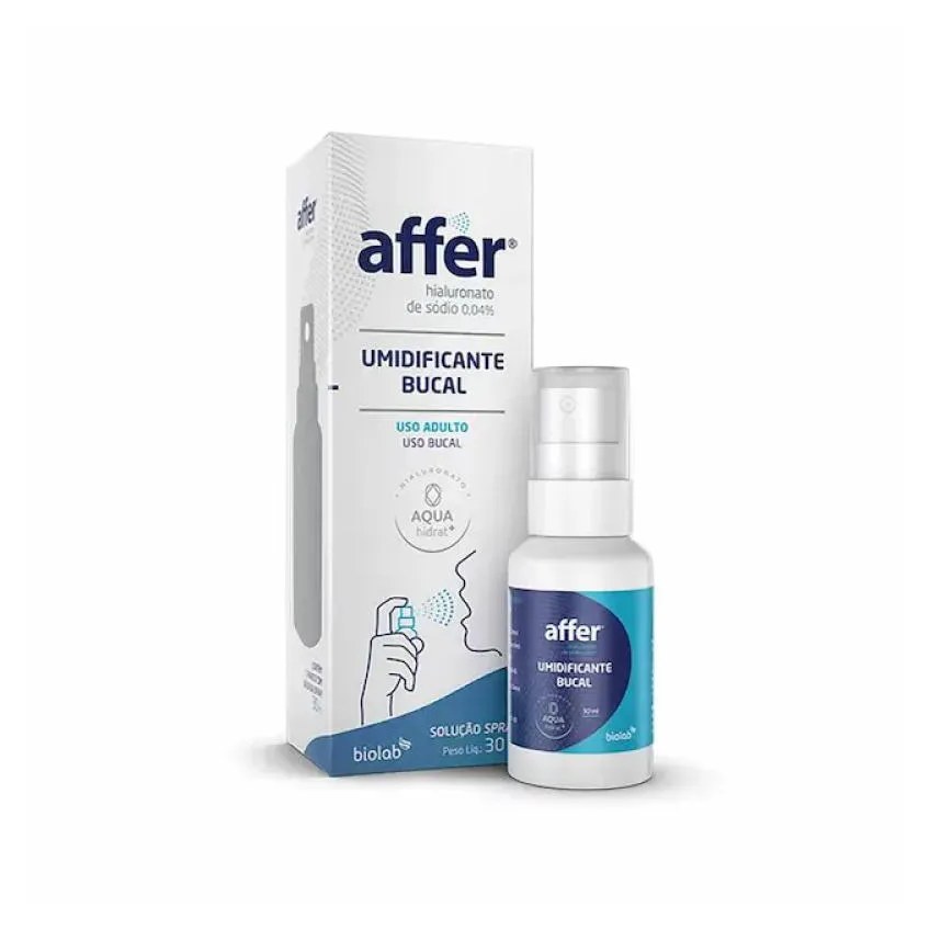 Spray Umidificante Bucal Affer 30ml