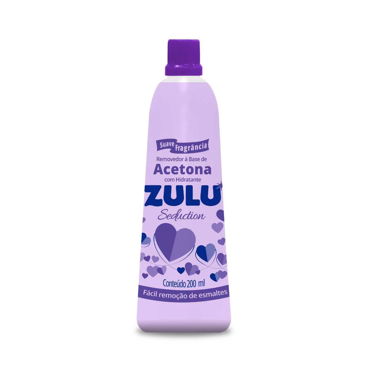 Removedor de Esmalte Zulu Seducion com 200ml