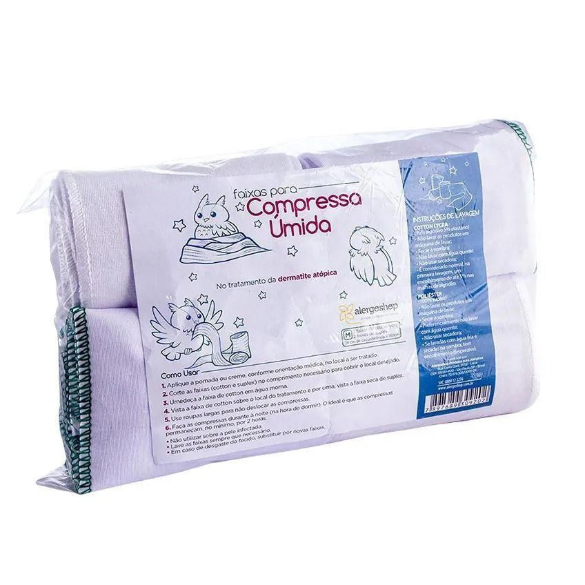 Faixas para Compressa Úmida M Alergoshop