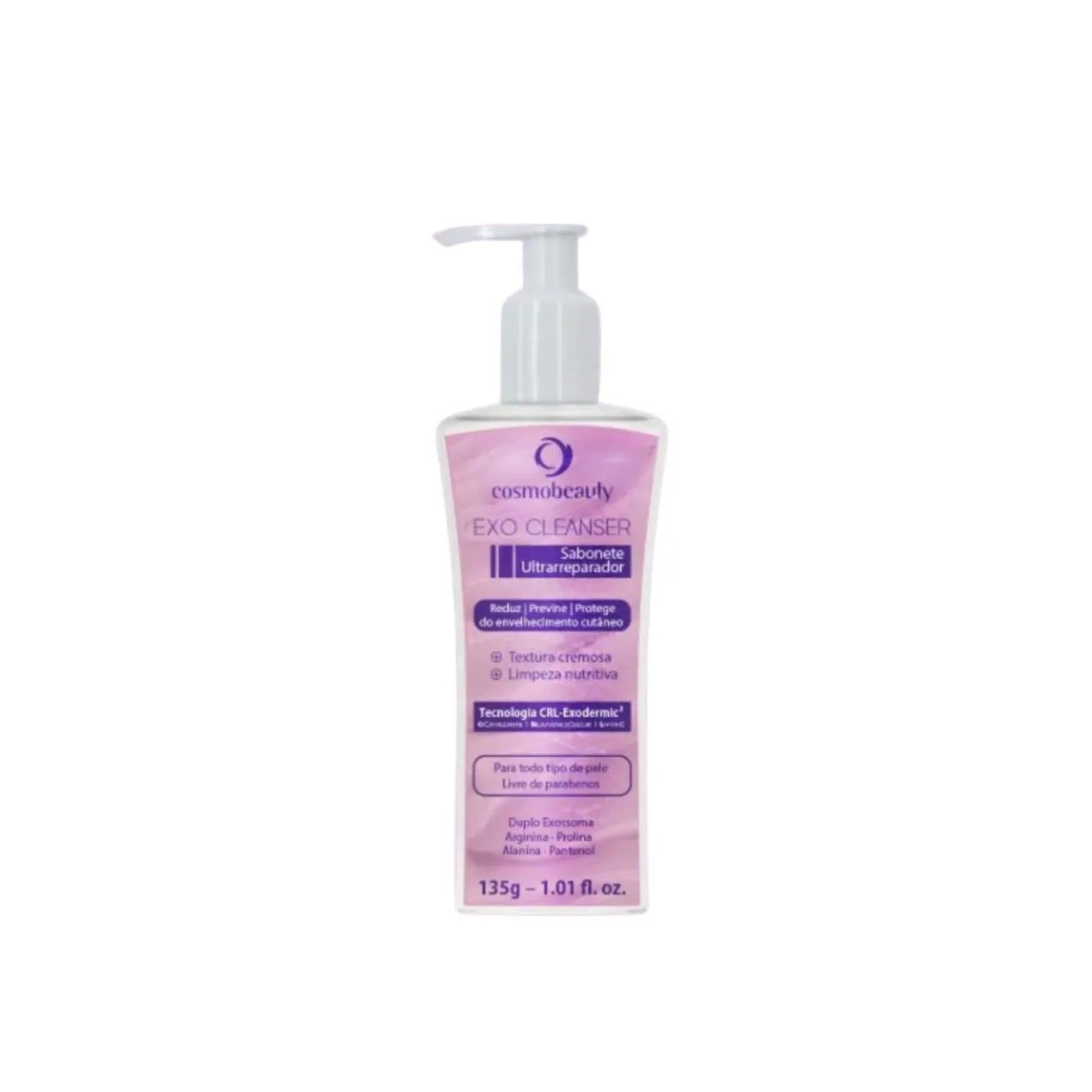 Cosmobeauty Sabonete Ultrarreparador Exo Cleanser 140ml