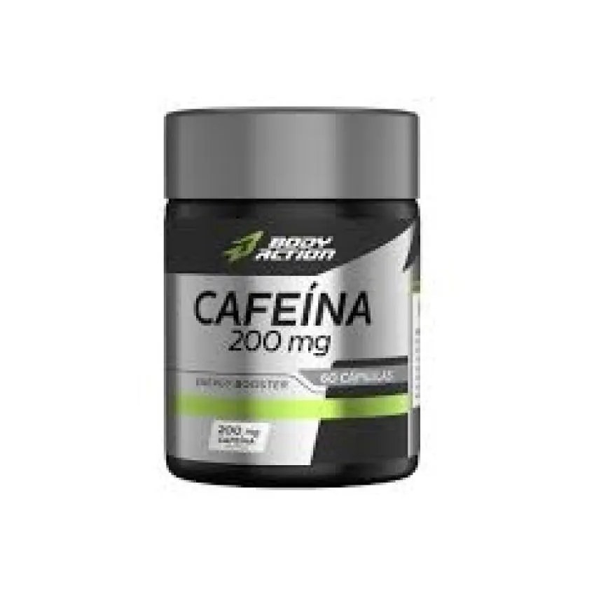 Cafeína 200mg (60 Cápsulas) - Padrão: Único