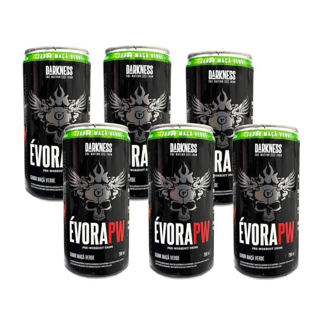 Évora Pw Drink (6 unidades - 269ml) - Sabor: Maçã Verde