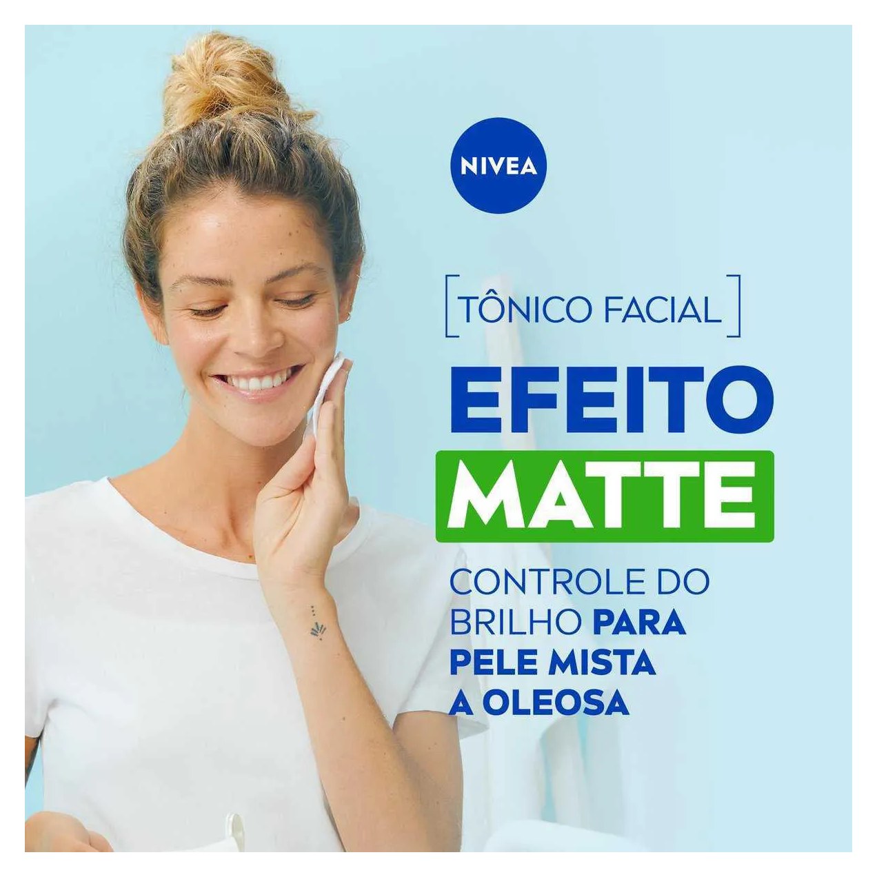 Tônico Adstringente Facial Nivea Controle do Brilho Efeito Matte com 200ml