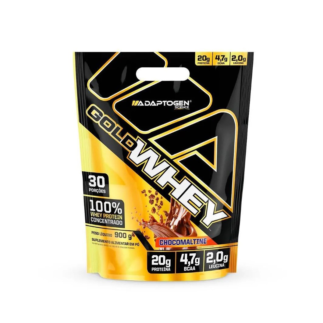 Gold Whey Adaptogen Chocomaltine Refil 900g