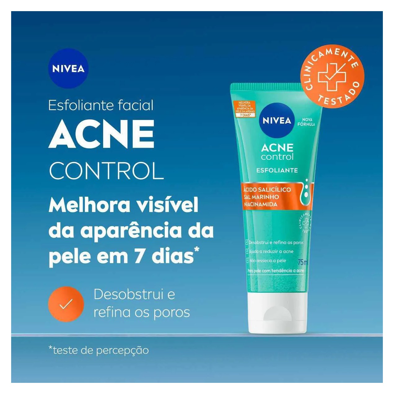 Esfoliante Facial Nivea Acne Control 75ml