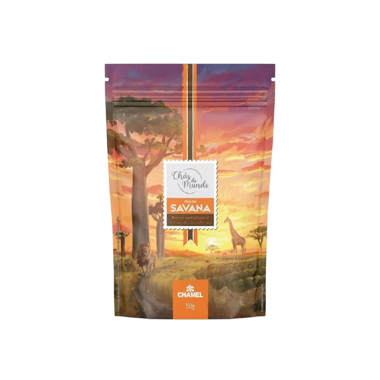 Chás do Mundo Pouch Chá Savana 50g - Chamel