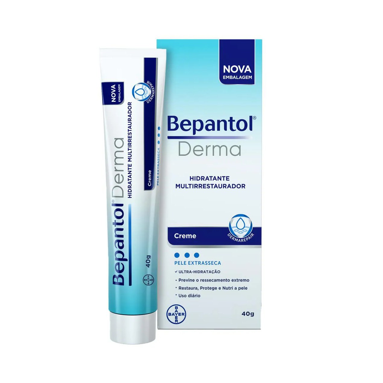 Creme Hidratante Corporal Multirrestaurador 40gr - Bepantol
