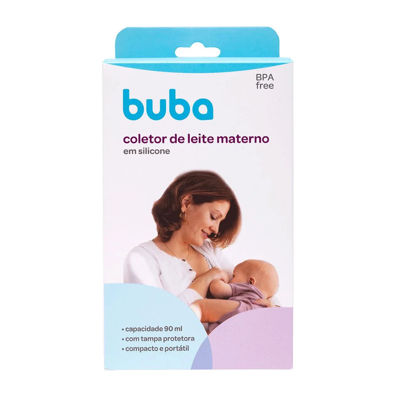 Coletor de Leite Materno Buba em Silicone 1 Unidade