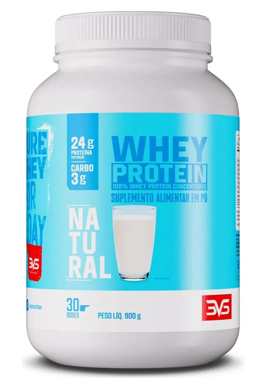 100% Whey Concentrate (900g) - Natural