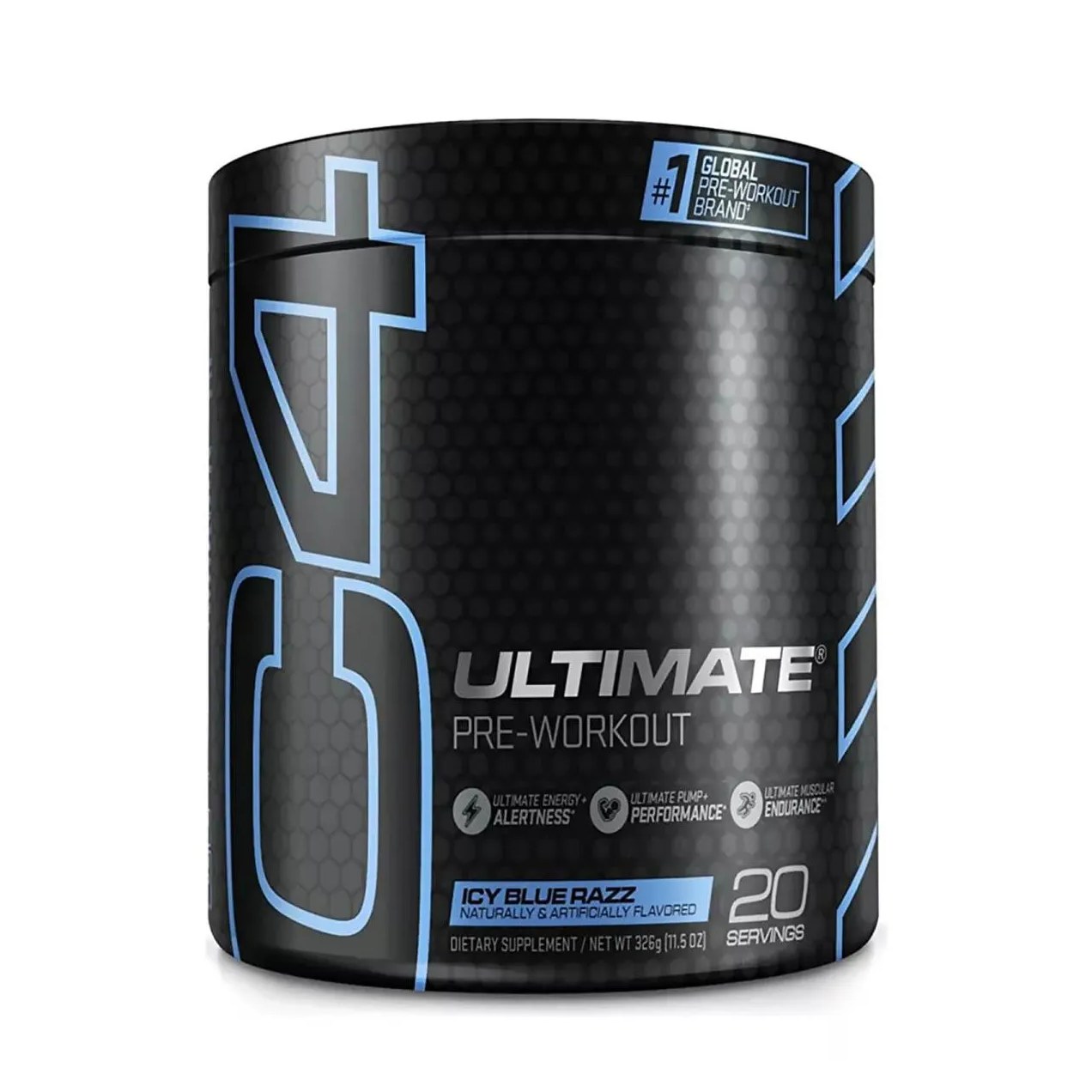 C4 Ultimate 20 Doses - Cellucor Icy Blue Razz