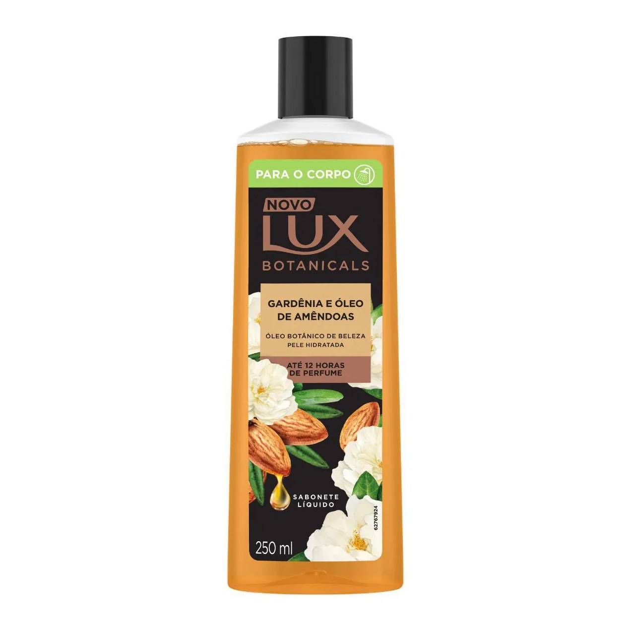 Sabonete Líquido Corporal Lux Botanicals Gardênia e Óleo de Amêndoas 250ml