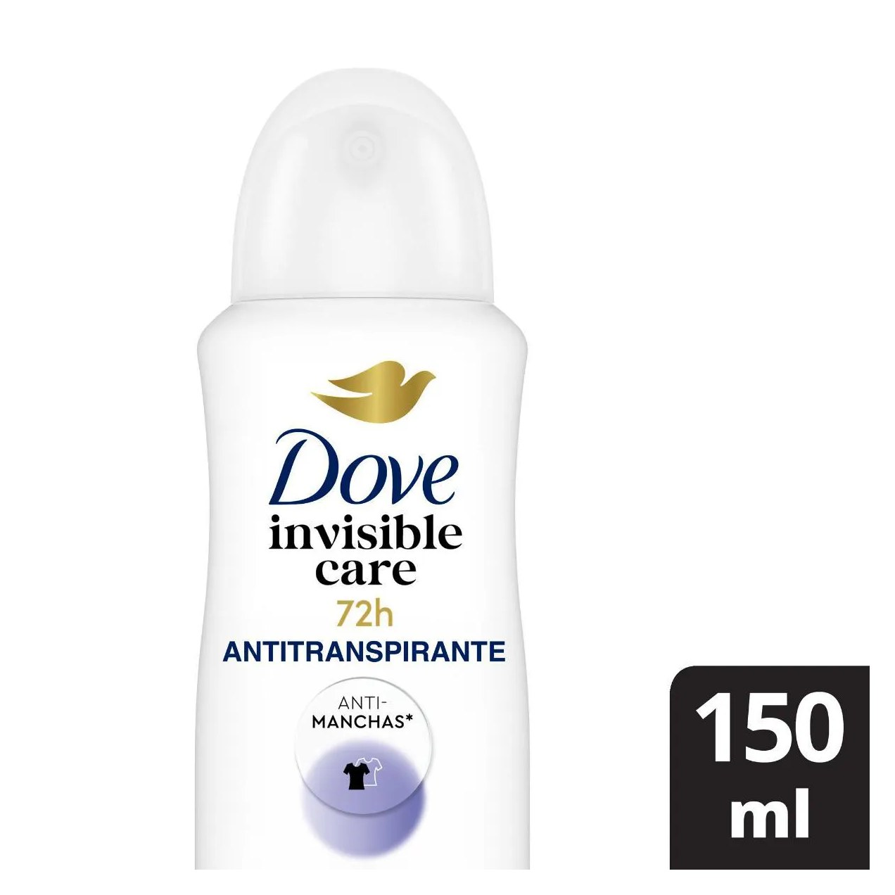 Desodorante Antitranspirante Aerosol Dove Invisible Dry Feminino 48h 150ml