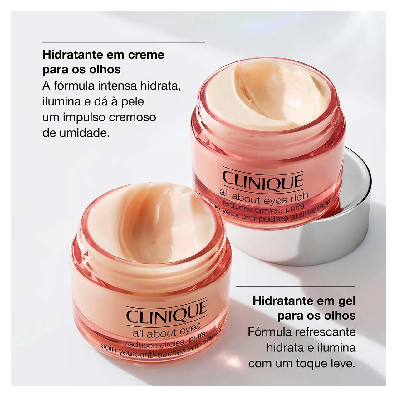 Creme Hidratante Clinique All About Eyes Área dos Olhos 15ml