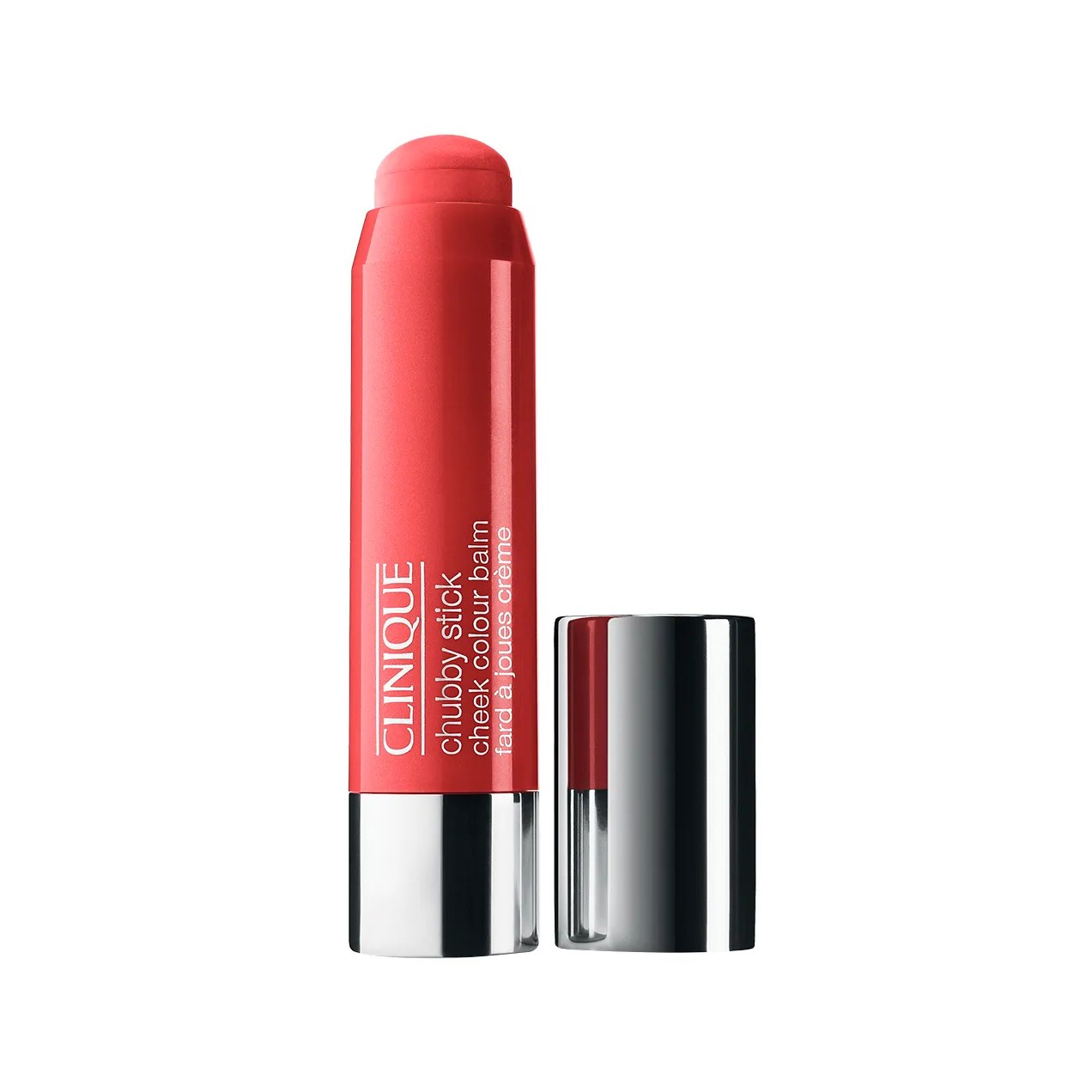 Blush em Bastão Clinique Chubby Stick 6g - Robust Rhubarb