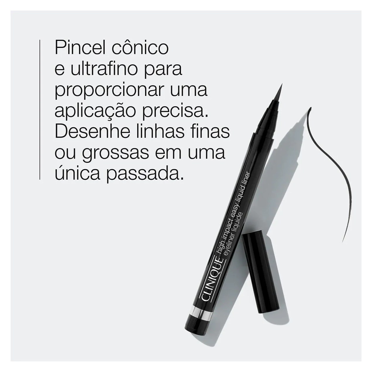 Caneta Delineadora Clinique High Impact Easy Liquid Black 0,67g