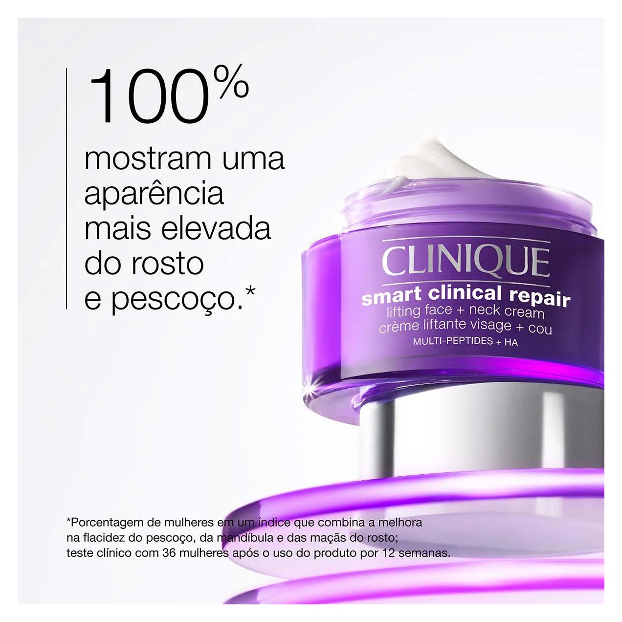 Creme Lifting Antirrugas Clinique Smart Clinical Repair Rosto e Pescoço 50ml