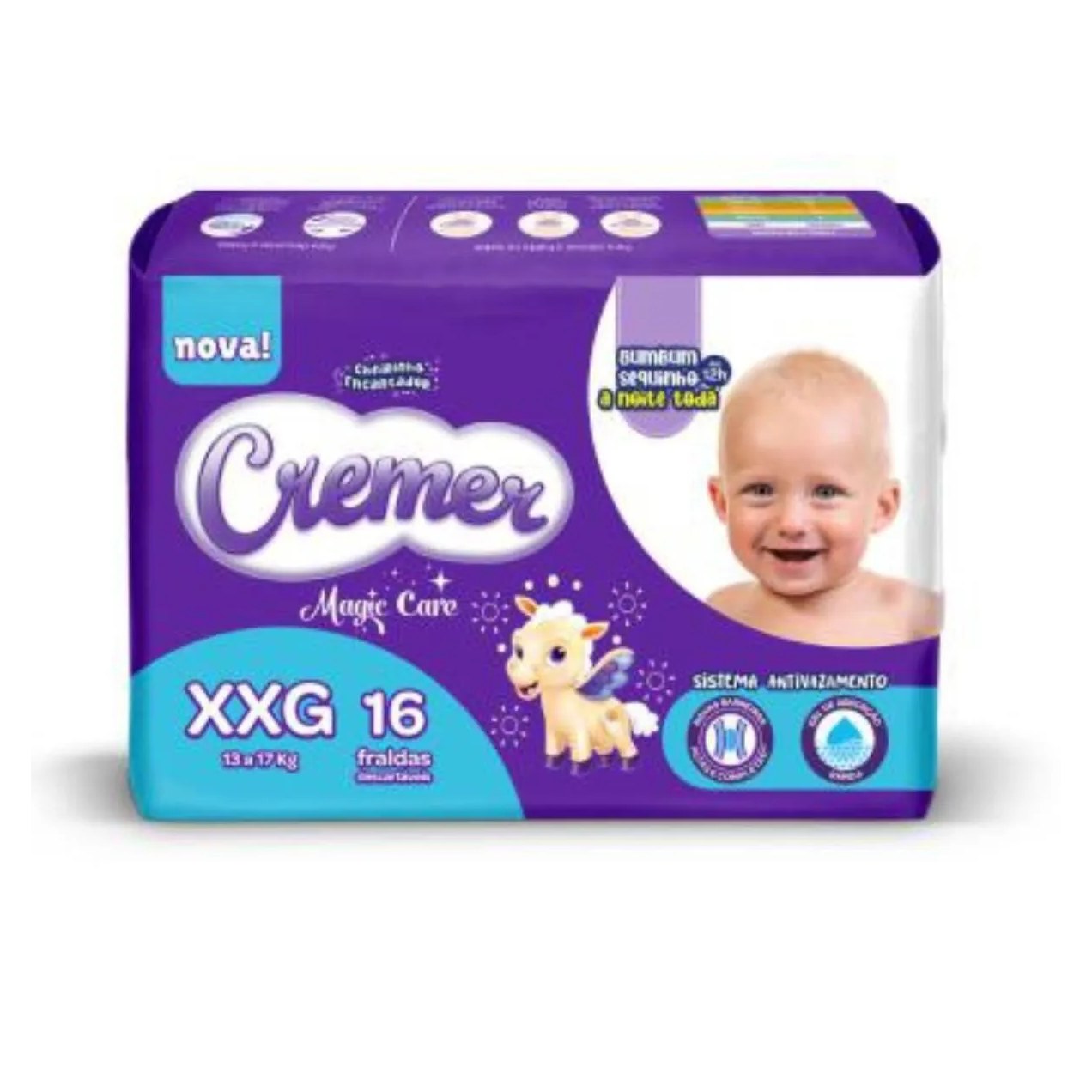 Fralda Magic Care Disney Xxg com 16 unidades - Cremer