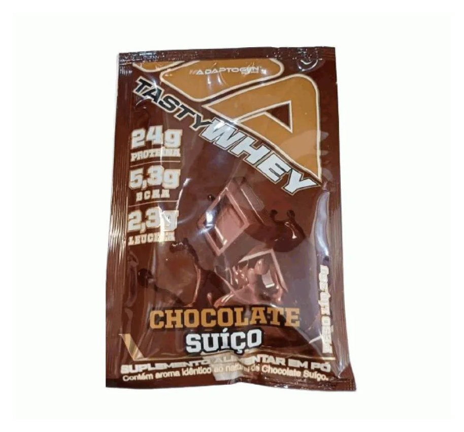 Tasty Whey Sachê - Sabor: Chocolate Suiço