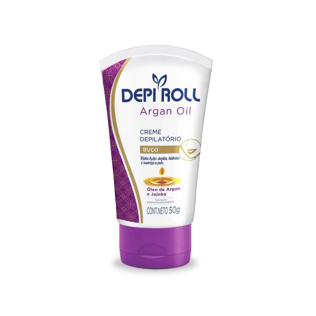 Creme Depilatório Buço Depi Roll Óleo de Argan 50g