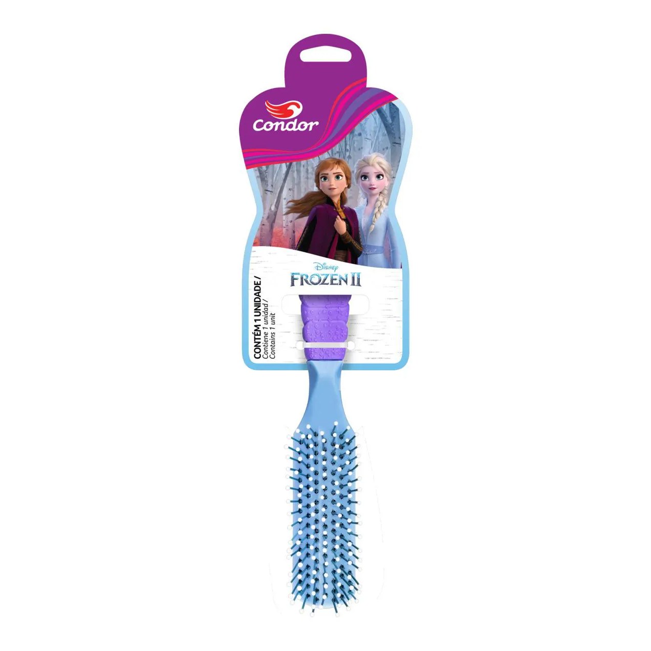 ESCOVA PARA CABELO FROZEN II CONDOR REF. 9877
