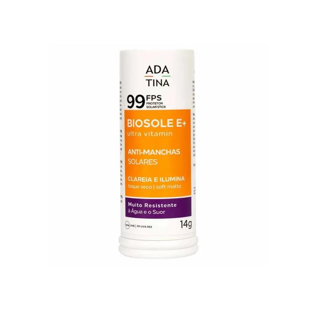 Protetor Solar Stick Biosole E Plus Ultra Vitamin Fps 99 14g