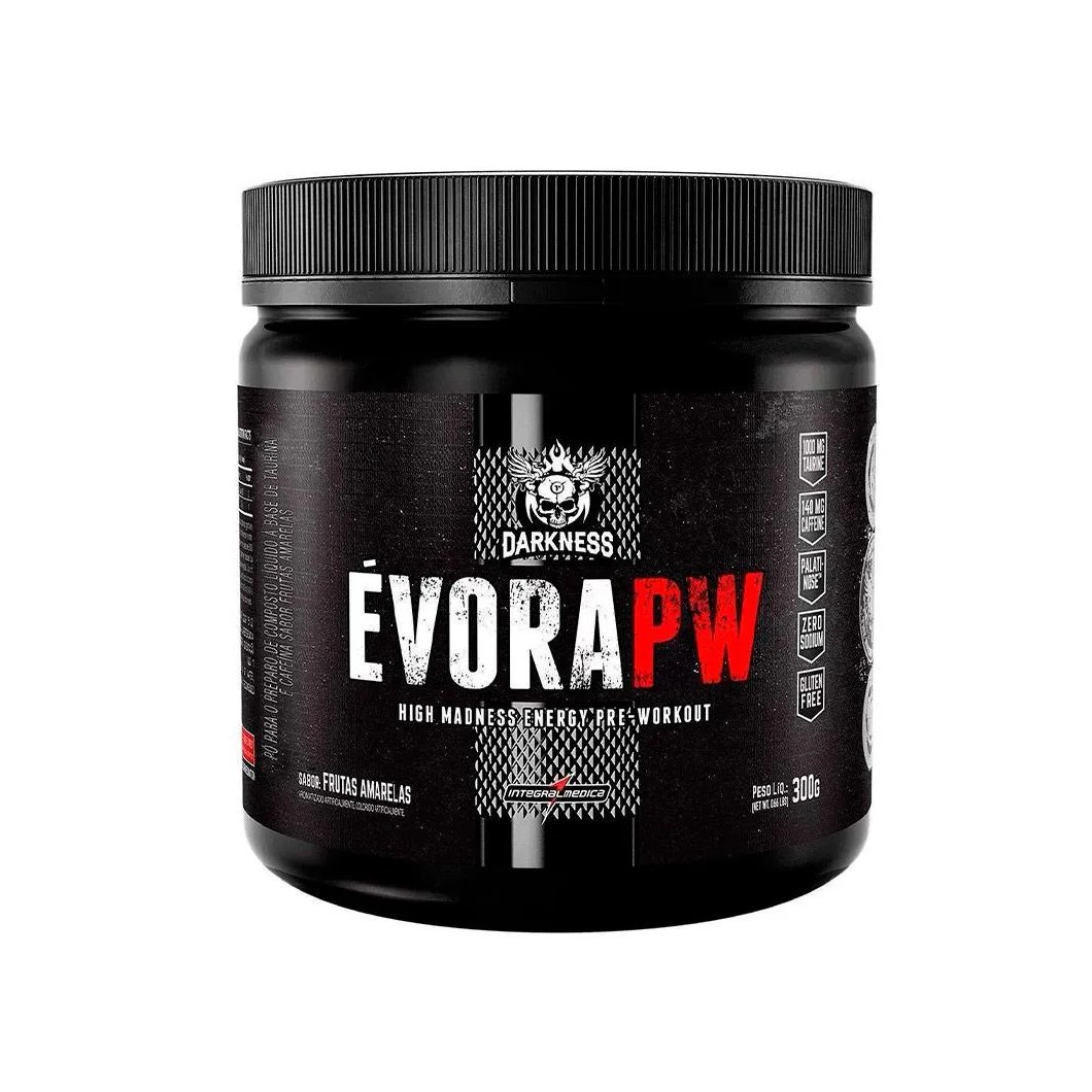 Pré-treino Évora 150g Frutas Amarelas Darkness