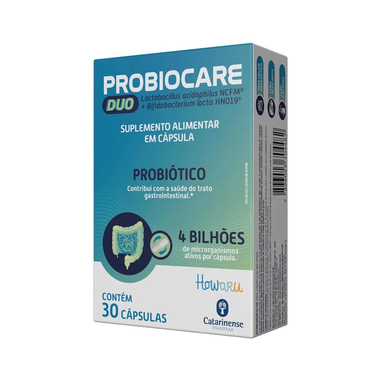 Probiótico Probiocare Duo 4 Bi 30 cápsulas