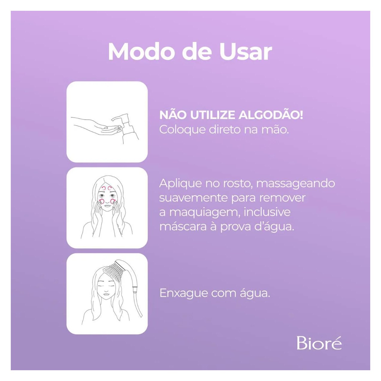 Óleo de Limpeza Demaquilante Bioré Cleansing Refil 210ml