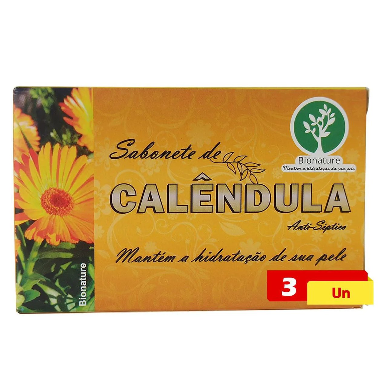 Sabonete de Calêndula 3 X 110g Bionature