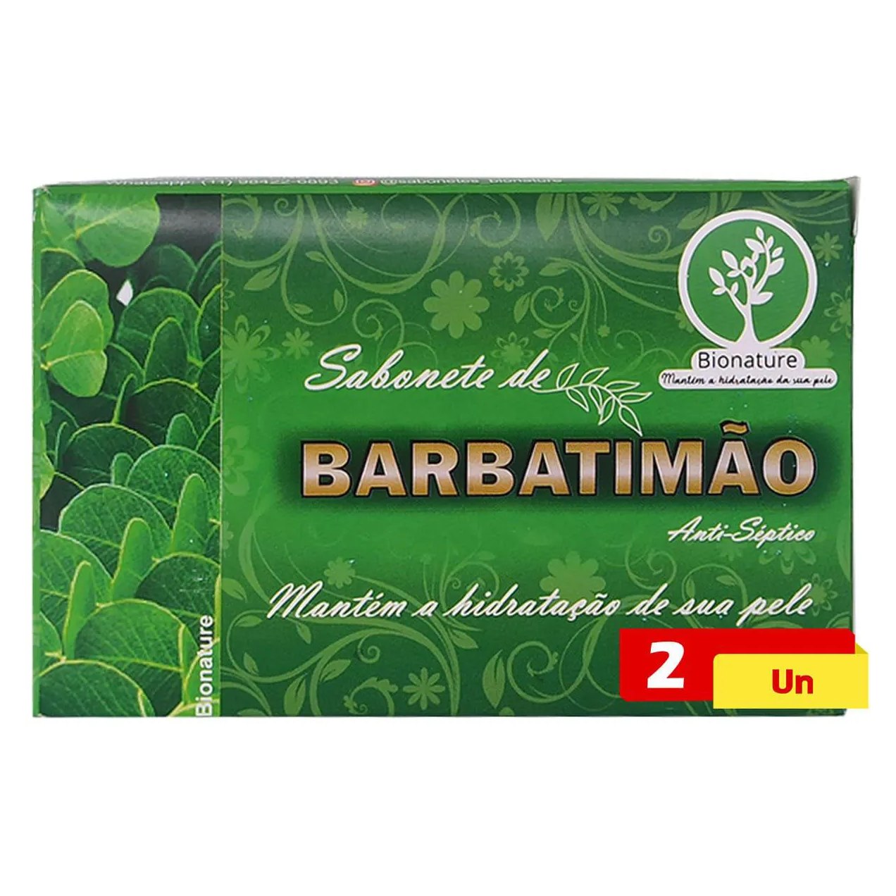 Sabonete de Barbatimão 2 X 110g Bionature