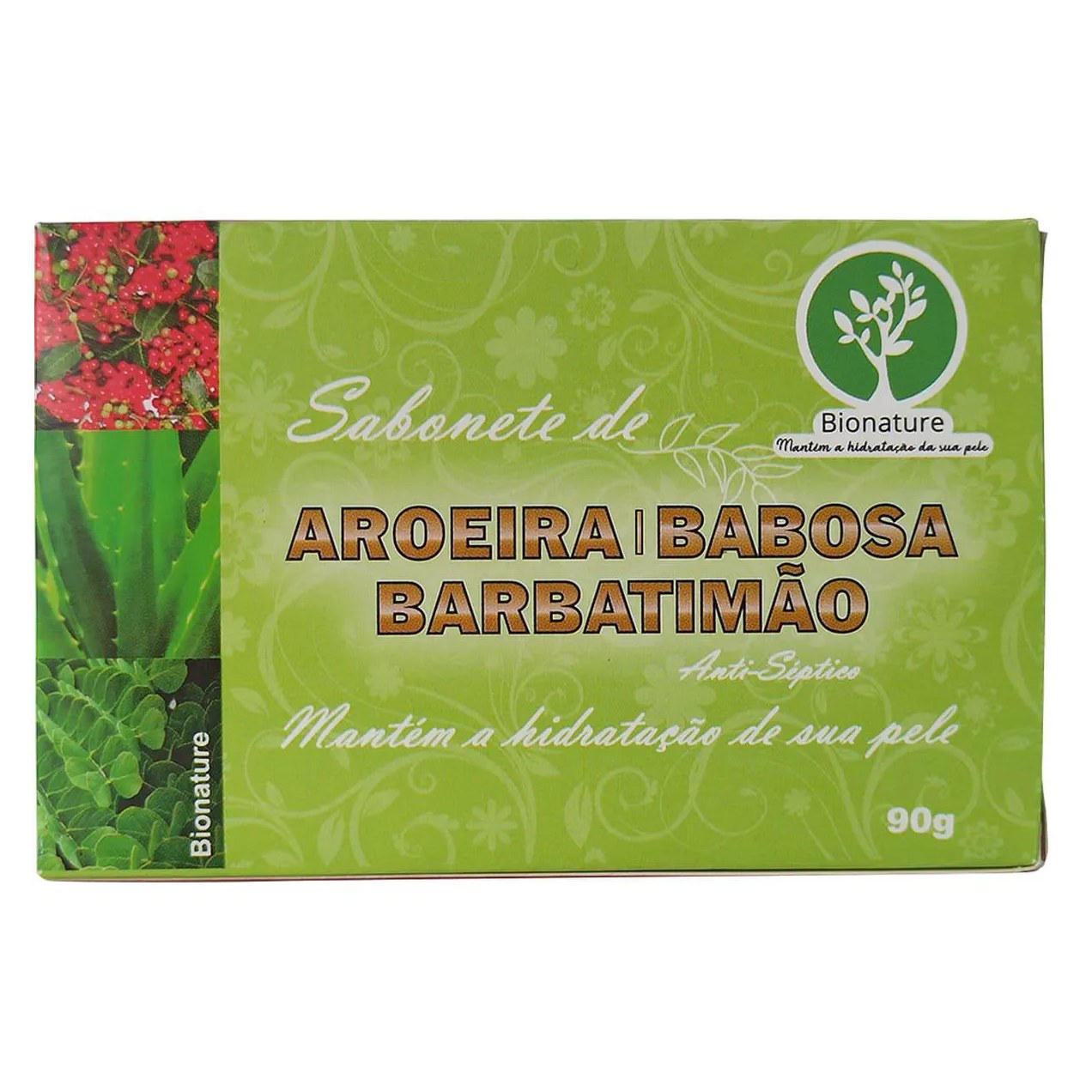 Sabonete de Aroeira Babosa e Barbatimão 110g Bionature