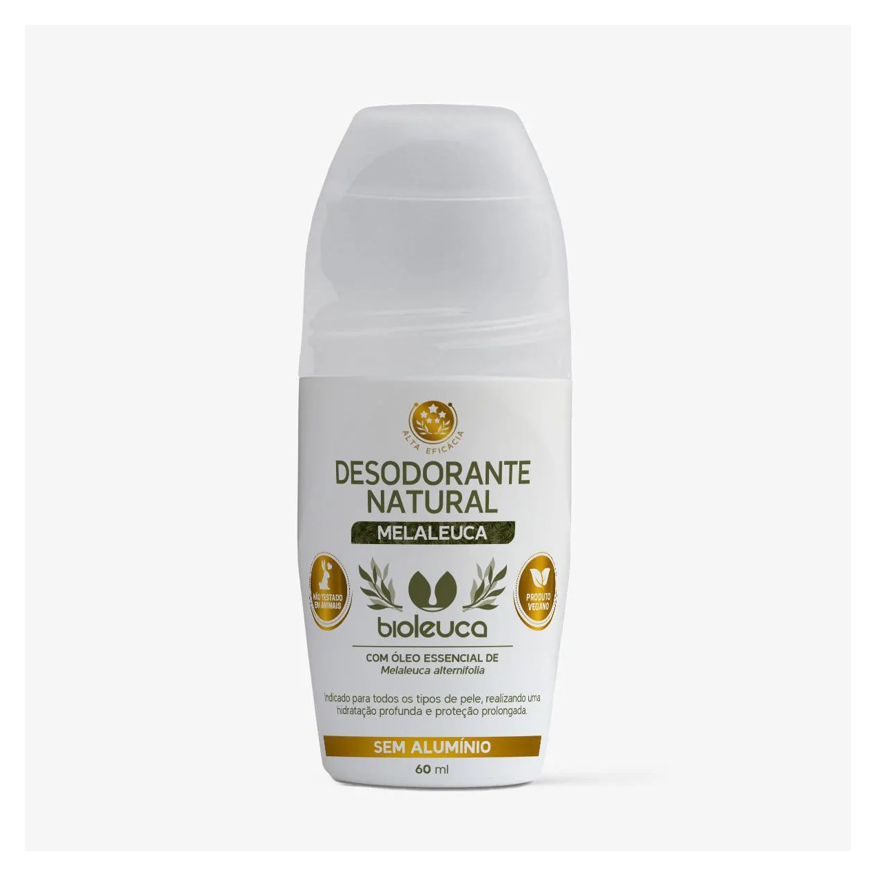 Desodorante Natural com Melaleuca 60Ml - Bioleuca