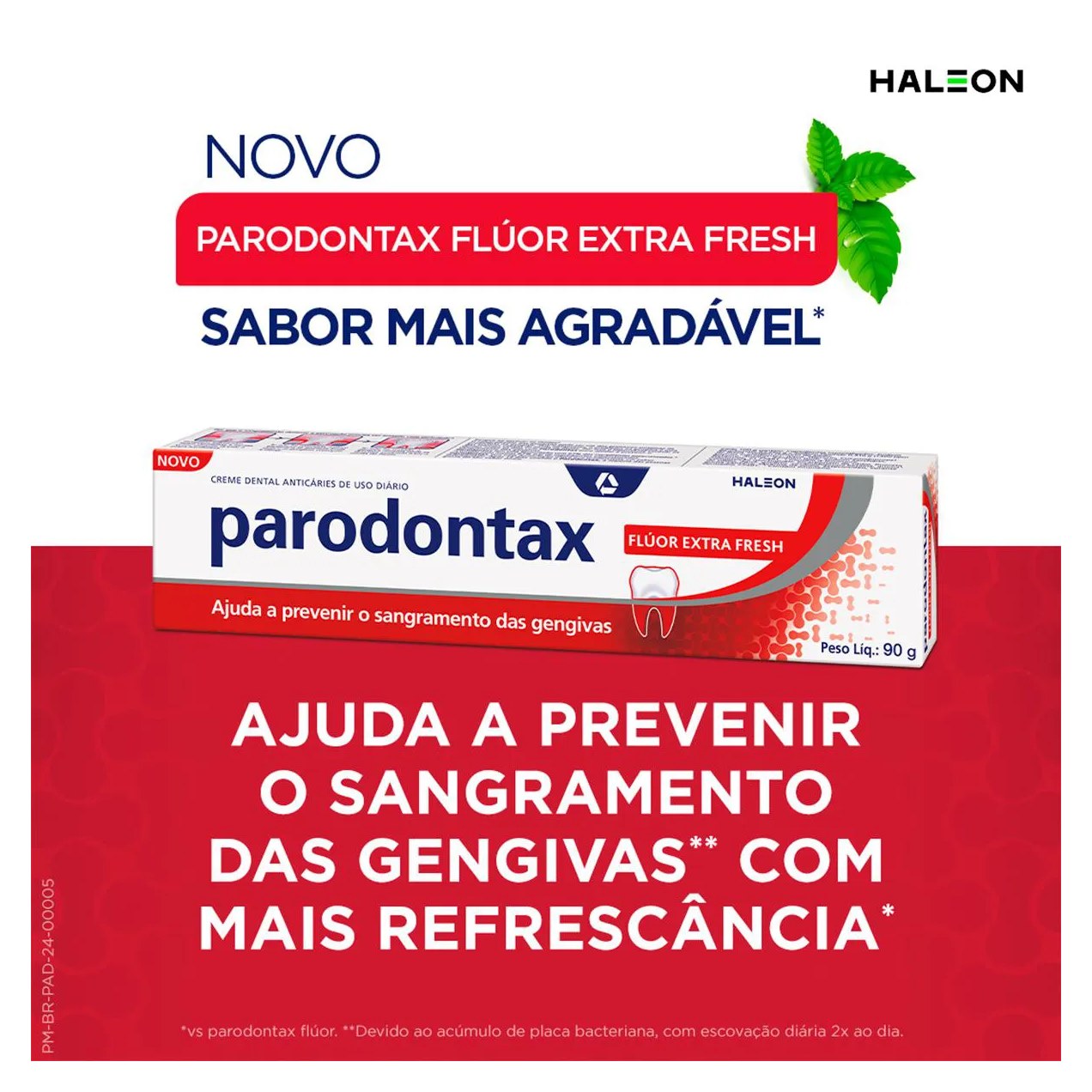 Creme Dental Parodontax Flúor Extra Fresh 90g