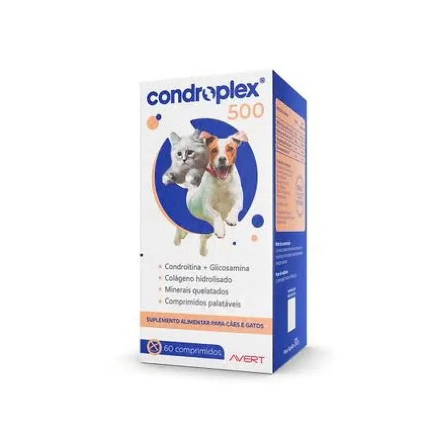 Condroplex 500mg - 60 comprimidos