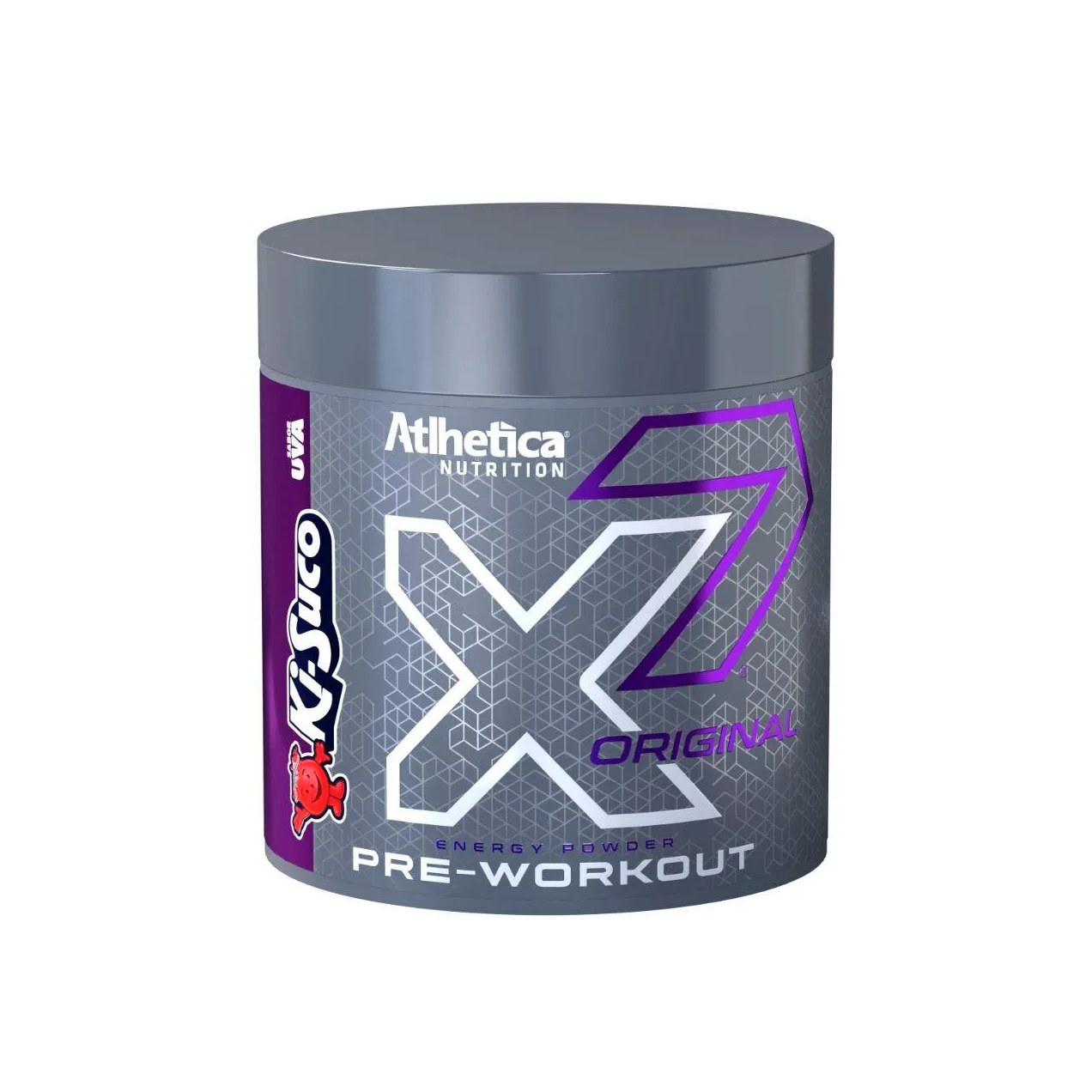 Pré-Treino X7 Original Atlhetica Nutrition Ki-Suco Uva 300g