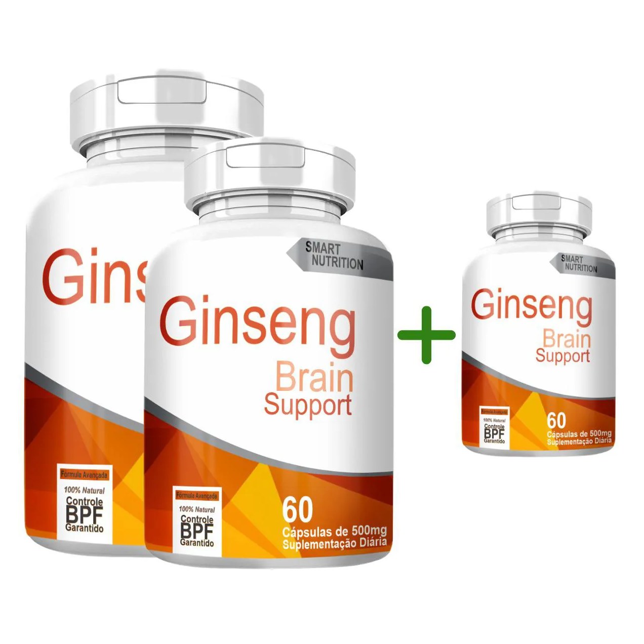 Ginseng Compre 2 Leve 3 com Total de 180 cápsulas