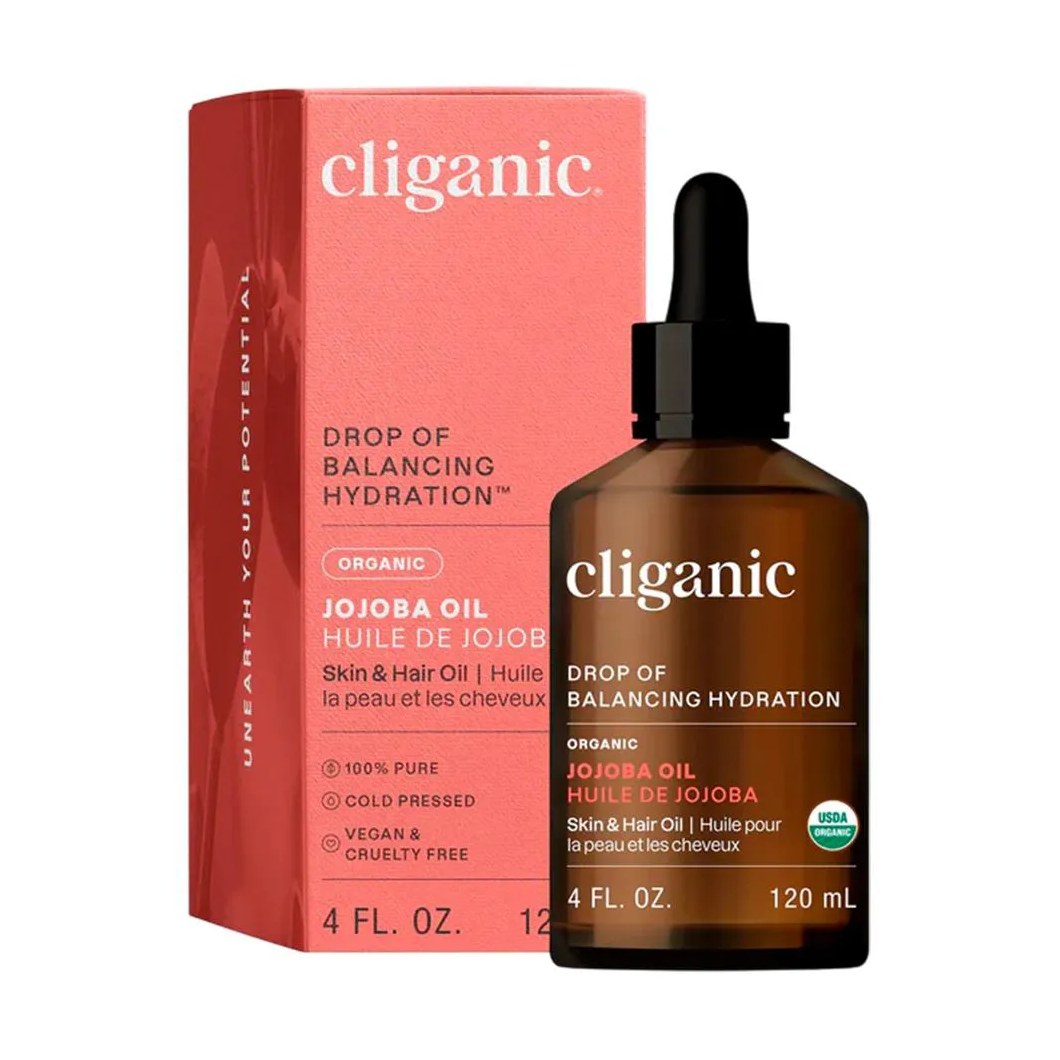 Óleo de Jojoba Orgânico Cliganic 120ml Importado
