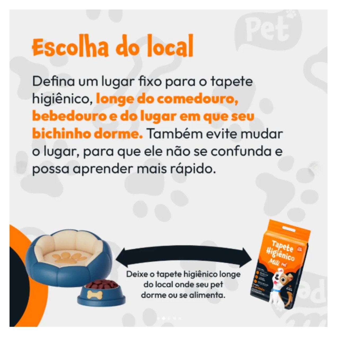 Kit C4 Tapete Higiênico C/ 7 Unidades - Mili Pet