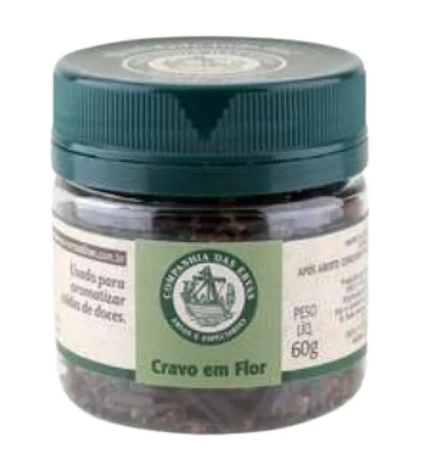 Kit 2x: Cravo em Flor Companhia das Ervas 60g