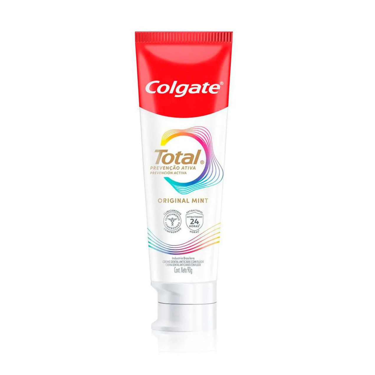 Creme Dental Colgate Total Prevenção Ativa Original Mint 90g