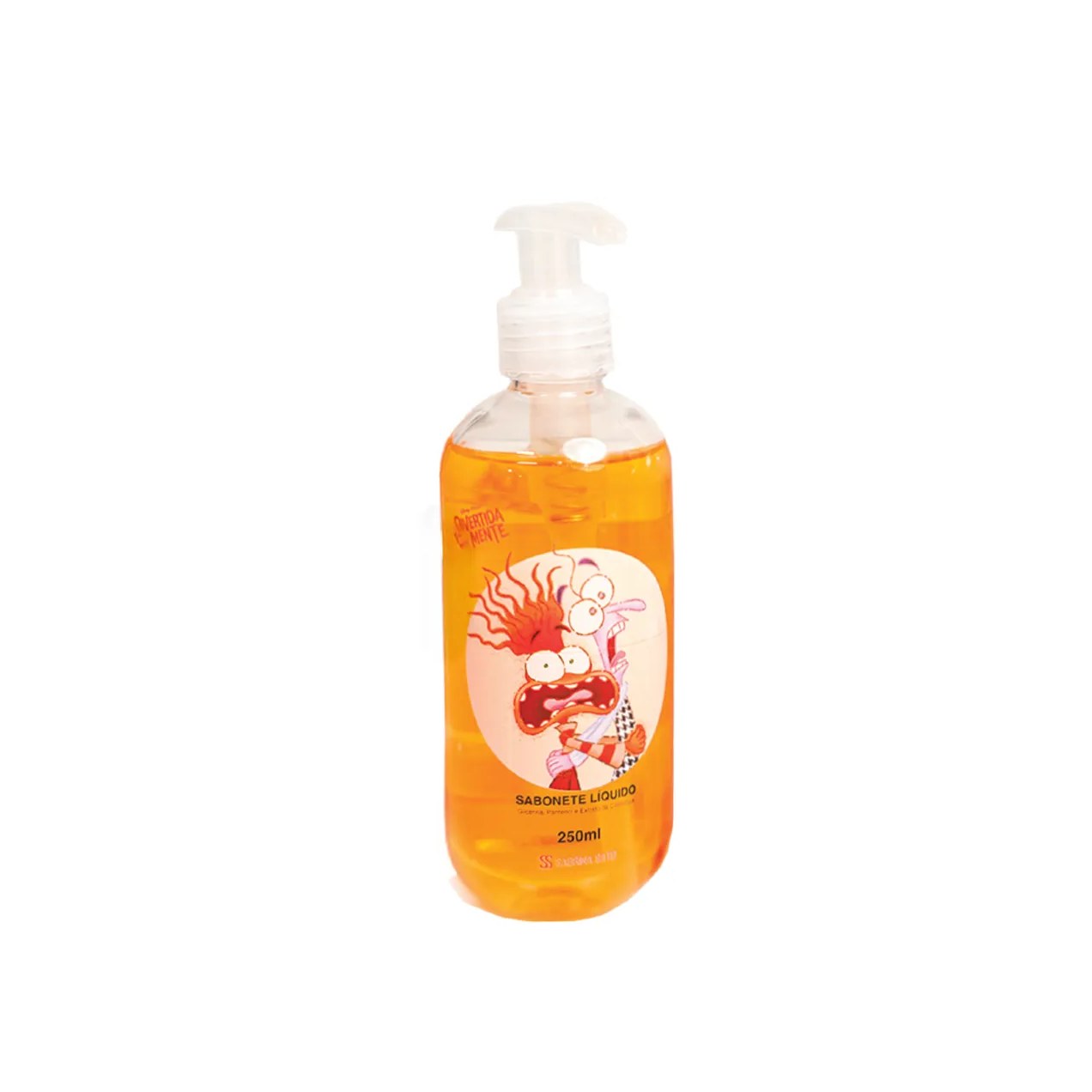 Sabonete Líquido Cia Beauty Divertidamente Corpo e Mãos  Ansiedade e Medo 250ml