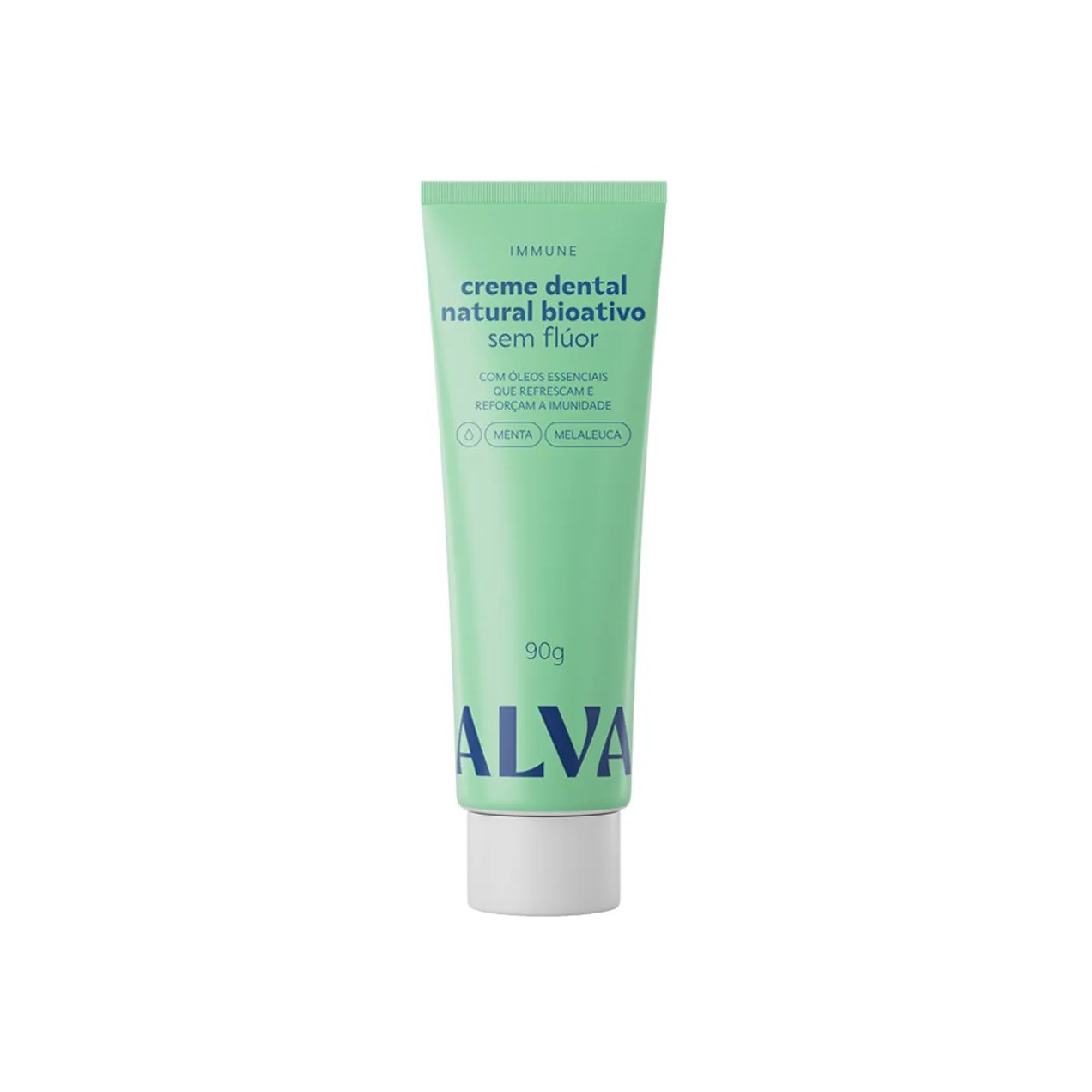 Creme Dental Alva Immune Natural Bioativo sem Flúor 90g