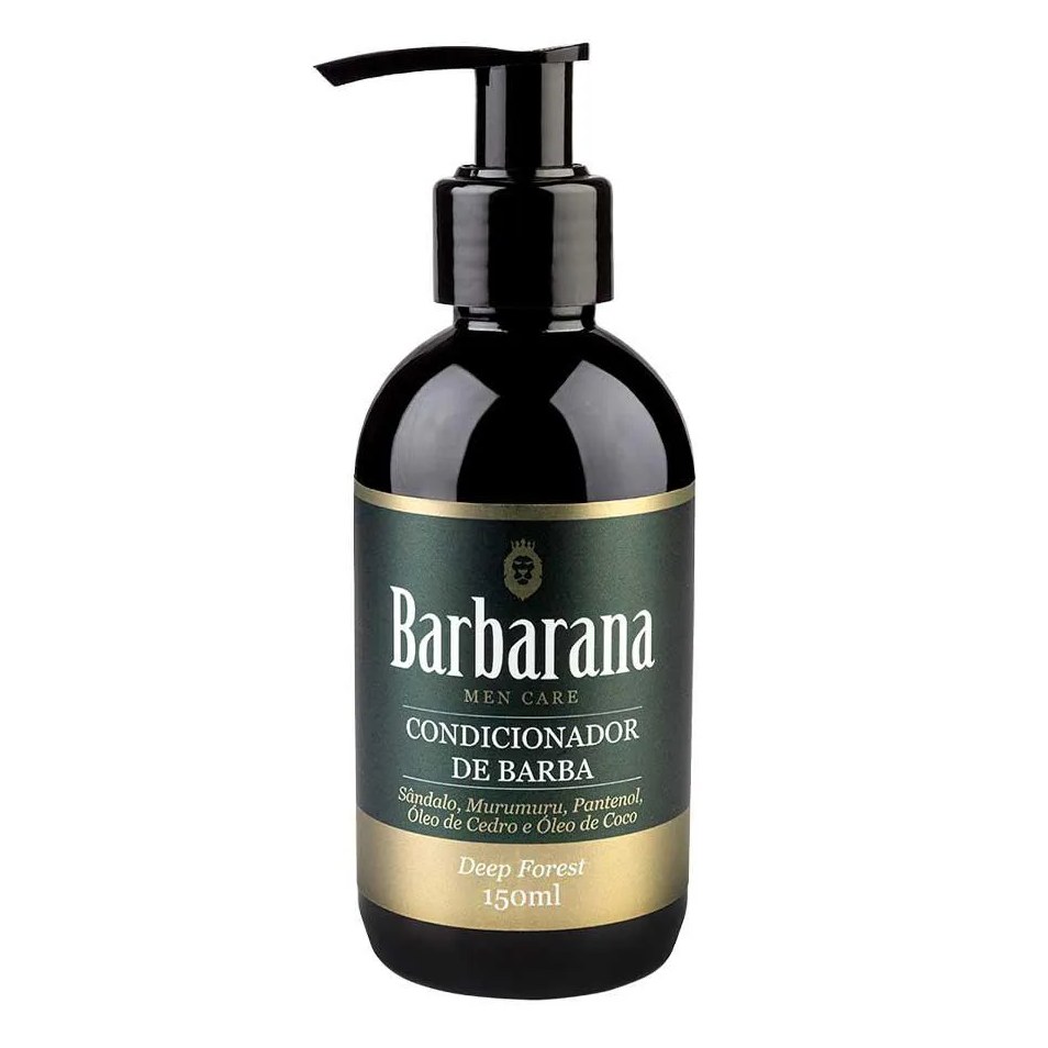 Condicionador De Barba Deep Forest Oriental Amadeirado 150ml Barbarana